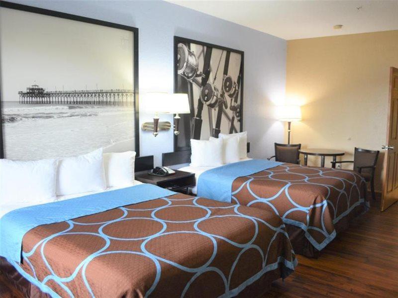 Super 8 By Wyndham Galveston Hotel Bagian luar foto