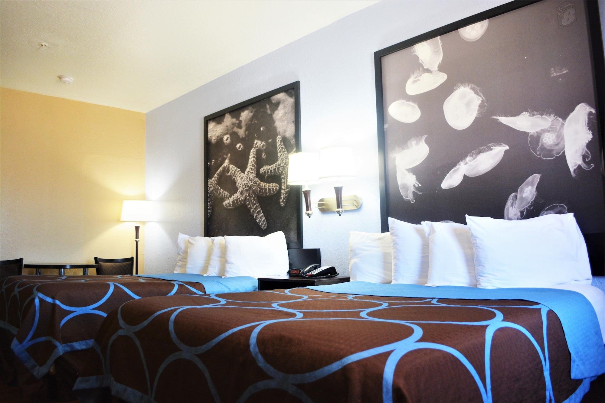 Super 8 By Wyndham Galveston Hotel Bagian luar foto